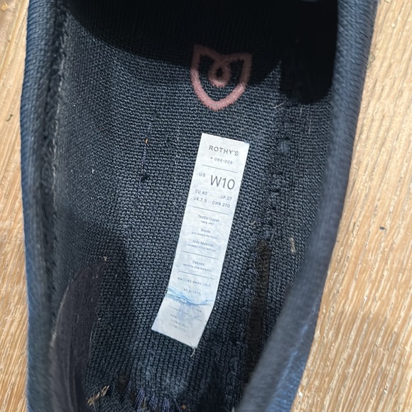 Rothy’s navy loafer size 10 - Picture 5 of 6
